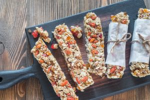 Homemade granola bars